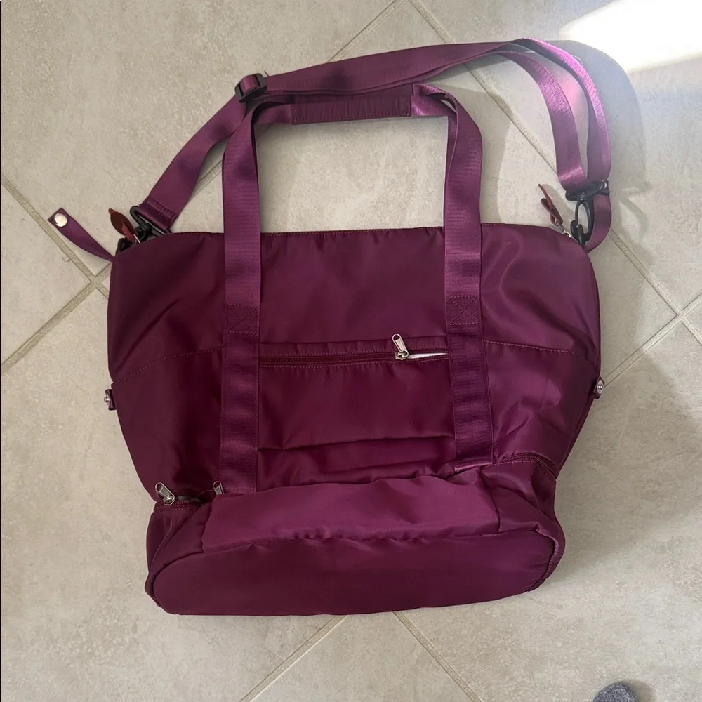 Purple Women's travel carry on Bag